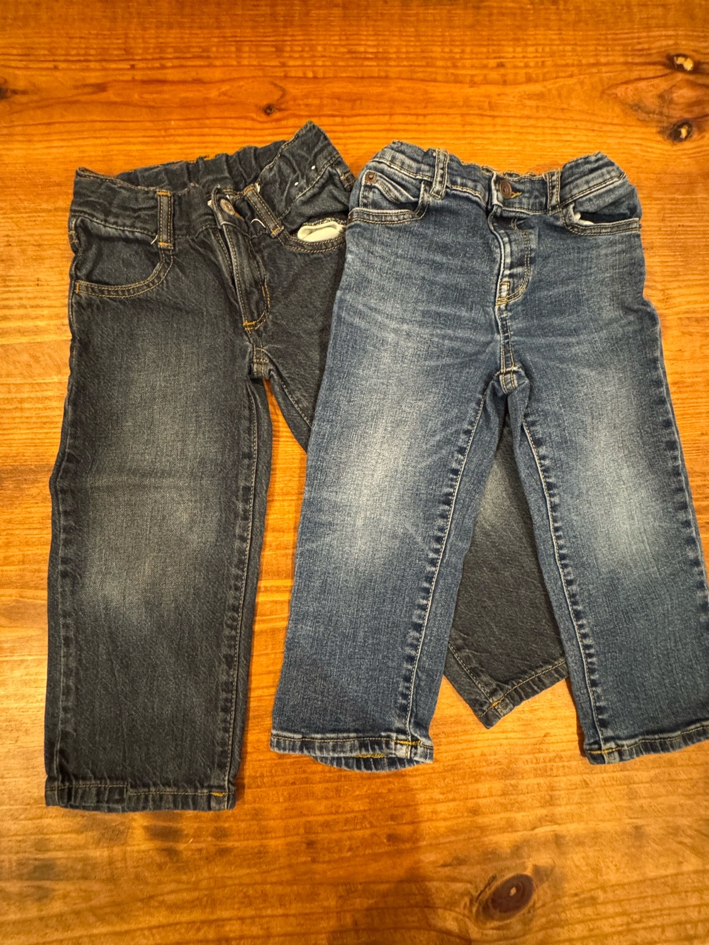 Classic toddler Blue Washed Jeans - Casual Everyday Denim